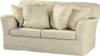 Produktbild von Dekoria Bezug für Tomelilla 2-Sitzer Sofa nicht ausklappbar, beige-golden, Sofahusse, Tomelilla 2-Sitzer