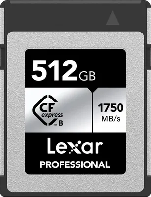 Produktbild von Lexar Professional 512GB CFexpress Karte Typ B – Hohe Leistung für Profis