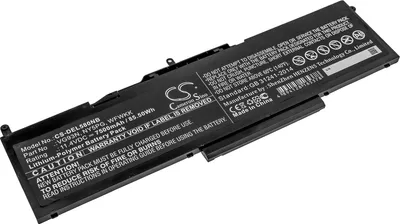 Produktbild von TECHTEK Laptop Akkus Kompatibel mit [DELL] Latitude 5580, Latitude 5591, Precision 15 3520, Precision 3520, Precision 3530 Ersetzt NY5PG, für VG93N,