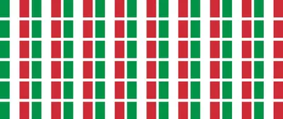 Produktbild von Mini Aufkleber Set - Pack glatt - 20x12mm - selbstklebender Sticker - Fahne - Italien - Flagge / Banner / Standarte fürs Auto, Büro, zu Hause und die Schule - 54 Stück