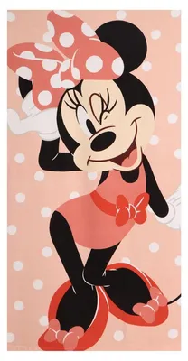 Produktbild von Disney Minnie Strandtuch aus Mikrofaser