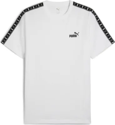 Produktbild von Puma ESS TAPE Tee - weiss, Größe:L