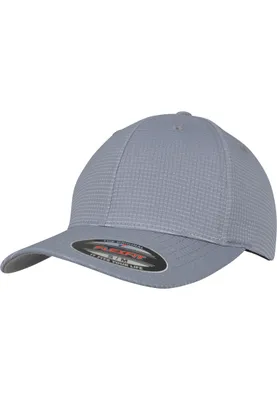 Produktbild von FLEXFIT 6587 | Flexfit Hydro-Grid Stretch Cap, mit feiner Gitterstruktur - Farbe: Grey - Größe: S/M