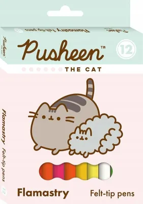 Produktbild von Pusheen Cat Filzstifte 12 Farben