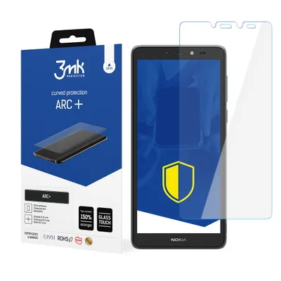 Produktbild von 3mk Display Schutzfolie ARC+ für Nokia C2 2nd Edition 0,17mm Self-Heal