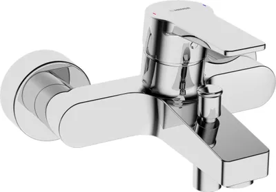 Produktbild von Hansa Twist Neu Wand-WFB-Mischer Vollhebel, chrom, 1 Stk.