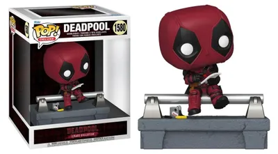 Zdjęcie produktu dla Figurka POP Deluxe Marvel Deadpool – Deadpool na moście #1580