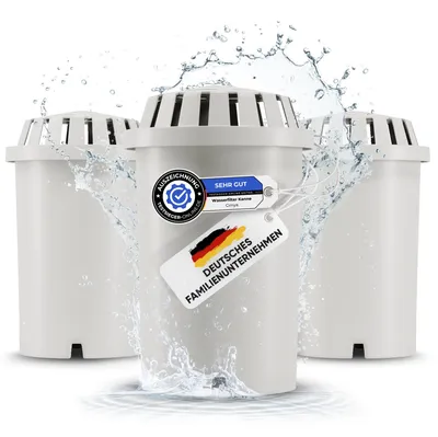 Wasserfilter Trinkwasserfilterpatronen Aktivkohle 3 Stück