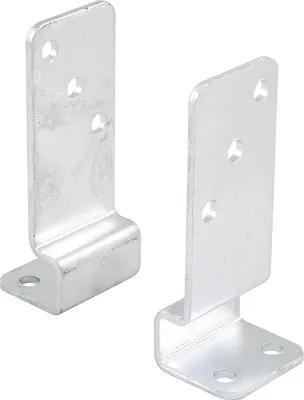 Obrázek produktu pro PITZL kotva Atlas 11046 pro plotové sloupky - žárově pozinkovaná ocel / 2 díly