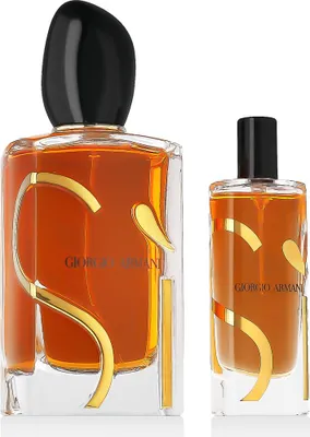 Produktbild von Giorgio Armani Sì Intense 2023 Eau De Parfum Intense - nachfüllbar 100 ml + EDP Intense 15 ml (woman