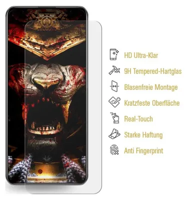 Produktbild von 4x 9H Hartglas für Samsung Galaxy A73 Displayschutz Schutzglas Panzerfolie Schutzfolie Panzerglas Displayglas Tempered Glasfolie Sicherheitsglas Echtglas