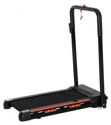 Produktbild von HOMCOM Elektrisch Laufband mit LCD Display Faltbares Fitnessgeräte 1-6Km/h Stahl