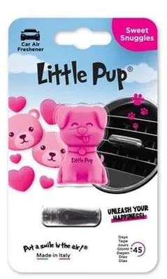 Produktbild von Autoduft "Sweet Snuggles", rosa, LITTLE PUP 7640186843591