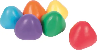 Produktbild von Spordas Pyramidenbälle Set aus 6 Farben Spielzeug