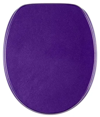 Imagen del producto de SANILO® Asiento de inodoro brillante, color lila. Tapa de inodoro directamente del fabricante. Tapa de inodoro, asiento de inodoro, tapa de váter, asiento de váter