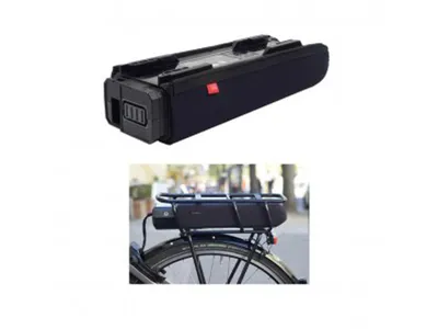 Produktbild von FAHRER AKC-S-G Akkuschutz E-Bike für Shimano Steps E6000 Gepäckträgerakku, schwarz