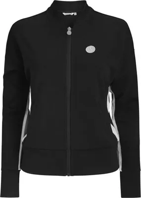 Produktbild von Björn Borg - Damen - Signature 81 Trainingsjacke - Schwarz/Weiß - Gr. 36
