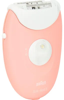 Produktbild von Braun Silk-épil 3 SES 3-176, Rose, Weiß, 20 Pinzette, Rasieren, AC, 100 - 240 V, 50 - 60 Hz