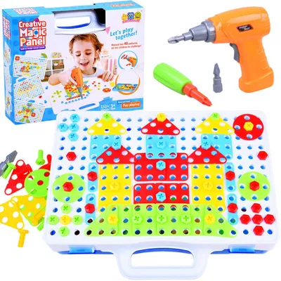 Immagine prodotto di Blocchi creativi Mosaico con cacciavite 151pz ZA2516