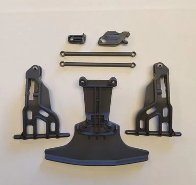 Produktbild von A-Teile Grau für Mad Bull Frontrammer Querlenker, Spurstangen, Akkuverschluss Tamiya 9335262