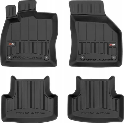Produktbild von GUMMIMATTEN FUSSMATTEN VW Golf 7 2012-2020 3D MULDE