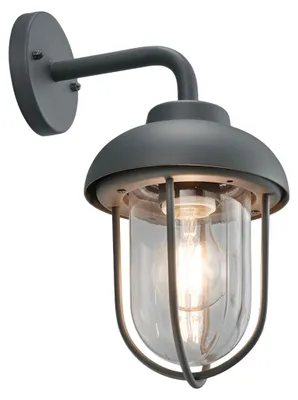 Zdjęcie produktu dla Lampa elewacyjna kinkiet zewnętrzny DUERO antracyt Trio 202760142