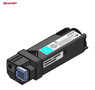 Produktbild von Sharp Original MXC50TC Toner, cyan, 13000er