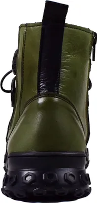 Produktbild von Gemini Damen Stiefelette Leder sportlich Gummizug 033567-02, Größe:40 EU, Farbe:Grün