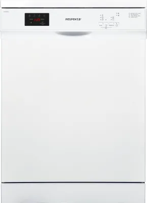 Produktbild von Respekta Unterbau-Geschirrspüler Blanka, 60 cm weiß, mit Display, 12 Maßgedecke