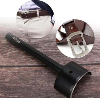 Immagine prodotto di Pelle Mezzo cerchio Punch Mezzo angolo rotondo Cutter Strumenti artigianali fai da te (40 mm)