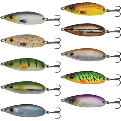Produktbild von Abu Garcia Shaky Spoon - Blinker, Farbe:Ayu, Länge / Gewicht / Hakengröße / Lauftiefe:8.5cm / 30g / Gr. 1 / 0.5m - 2m