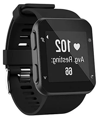 Productafbeelding van Vervangende Polsband voor Garmin Forerunner 35 - Sportieve Siliconen Horlogeband