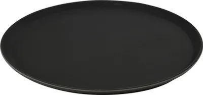 Produktbild von Argon Ta Rundes, rutschfestes Serviertablett – 40 cm – Schwarz