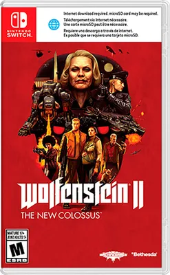 Zdjęcie produktu dla Nintendo Wolfenstein 2: The New Colossus, Nintendo Switch, od 17 lat