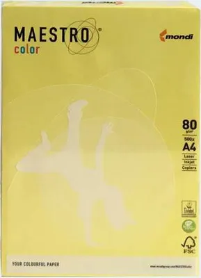 Produktbild von Kopa A4/500 80g kanariengelb Maestro