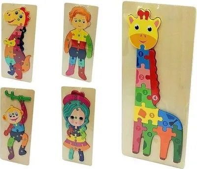 Immagine prodotto di Mix di puzzle in legno