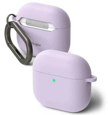 Produktbild von Ringke Silikon Apple Airpods 4 Hell Lila