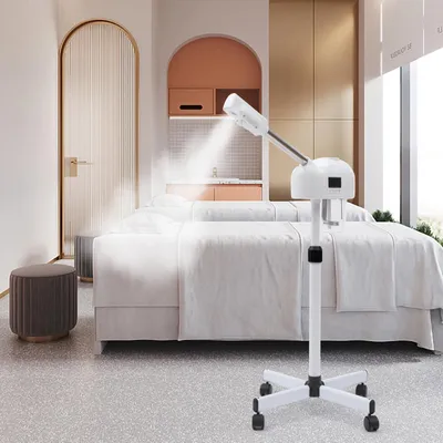 Immagine prodotto di Idroterapia facciale, tecnologia a ozono, per uso domestico e professionale, colore avorio