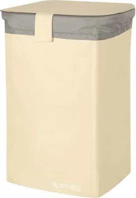 Obrázok produktu pre Spirella 7610583178619, 50 L, Obdĺžnikový, Polyester, Biela, Biela, 340 mm