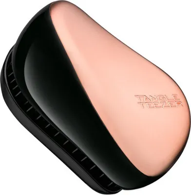 Obrázek produktu pro Tangle Teezer Compact Styler, Dospělý, Plochý kartáč na vlasy, Černá, Růžové zlato, Jednobarevný, Dívka