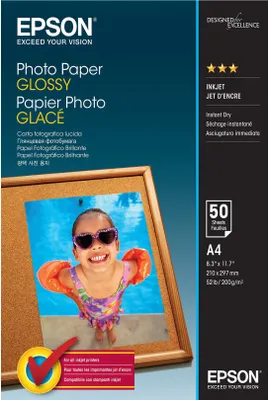 Produktbild von Epson Photo Paper Glossy A 4 50 Blatt 200 g