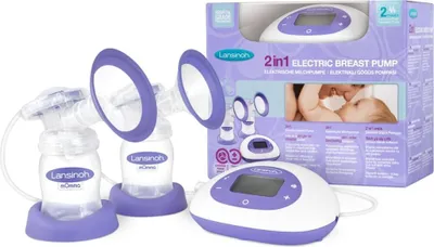 Obrázek produktu pro Elektrická odsávačka mateřského mléka Lansinoh 2 v 1 53065