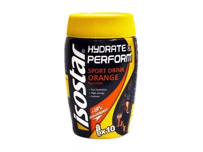Obrázek produktu pro Isostar Hydrate Perform 400 g orange