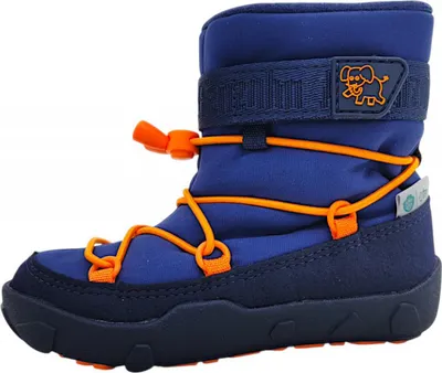 Produktbild von Affenzahn Elefant Jungen Barfußschuhe in Blau, Größe 28