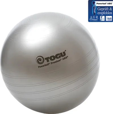 Produktbild von TOGU® Powerball Premium ABS -Gymnastikball (65 cm - silber)