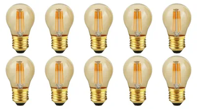 Produktbild von Spl E27 LED-Lampe Kugel 4W 260lm 2500K extra warmweiß 10 Stück dimmbar