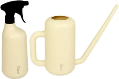 Produktbild von MePla - Set - Gießkanne Pilea 1.8L + Sprüher - elfenbein