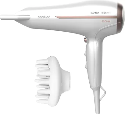Obrázok produktu pre Fén Bamba IoniCare 5200 Aura, 2300 W, koncentrátor a difuzér, vlasy bez krepovatenia, DC motor, skutočné ióny, veľký prúd vzduchu, 2 rýchlosti