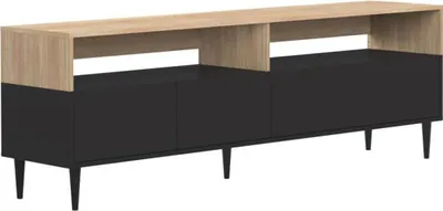 Produktbild von Interia TV-Schrank Delena Schwarz - Eiche