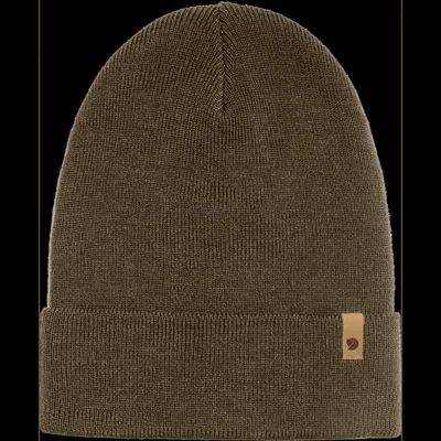 Produktbild von FJÄLLRÄVEN Classic Knit Hat Dark Olive -